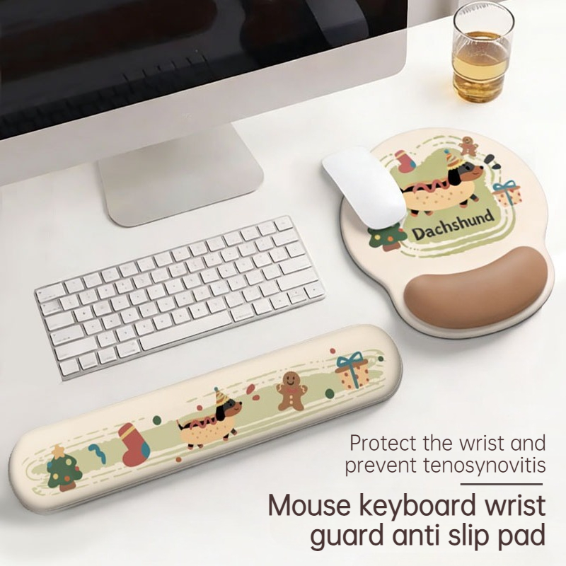 Gaming Keyboard Hand - Alas Mouse Pelindung Pergelangan Tangan Tiga