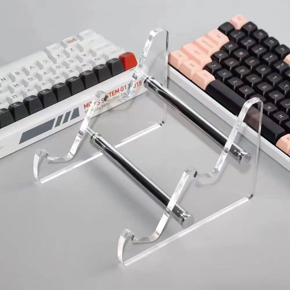 Stand Display Keyboard Mekanik - Keyboard Gaming Transparent ulasan dan harga