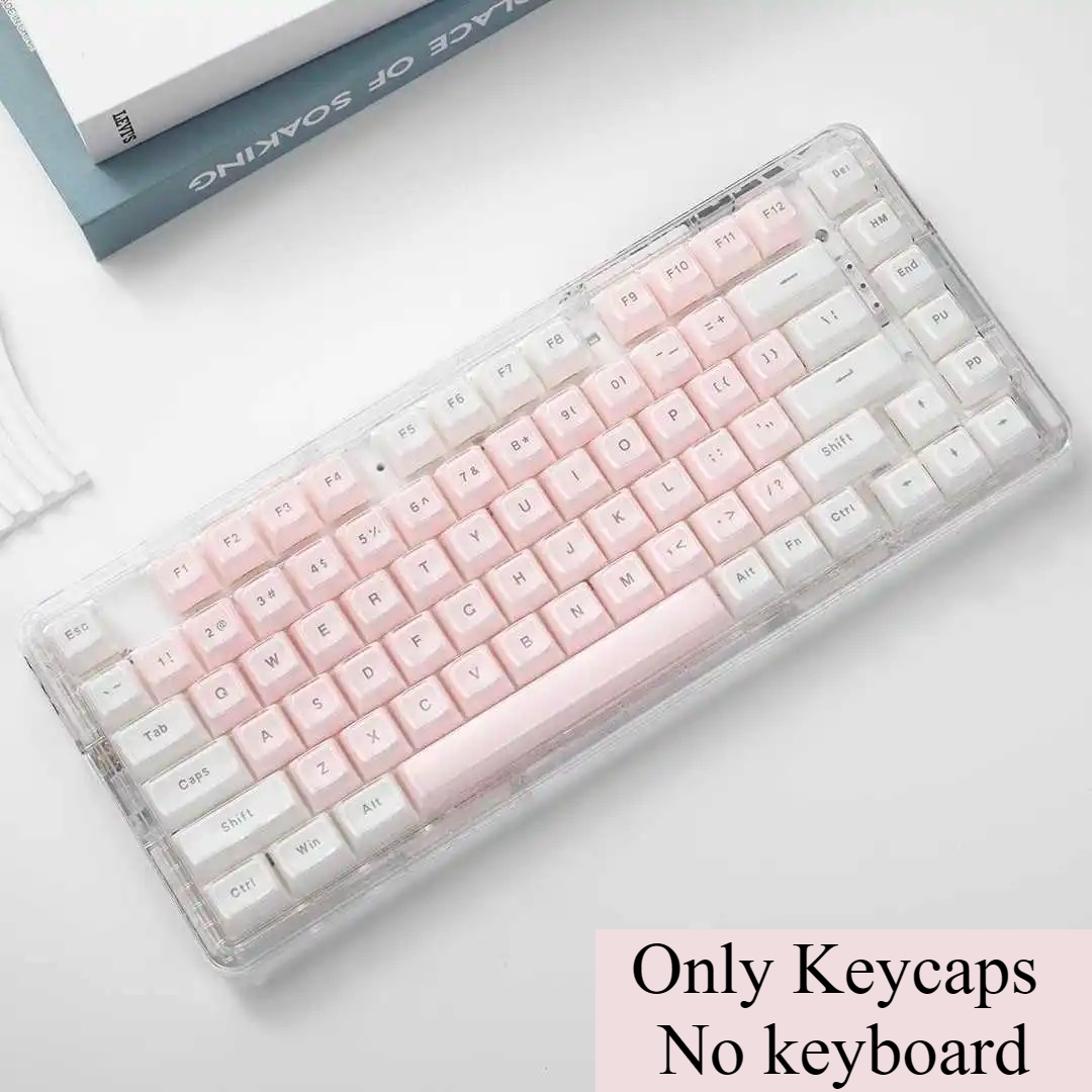 Keycaps Transparan Kristal Pin - Keyboard Gaming Transparent ulasan dan harga