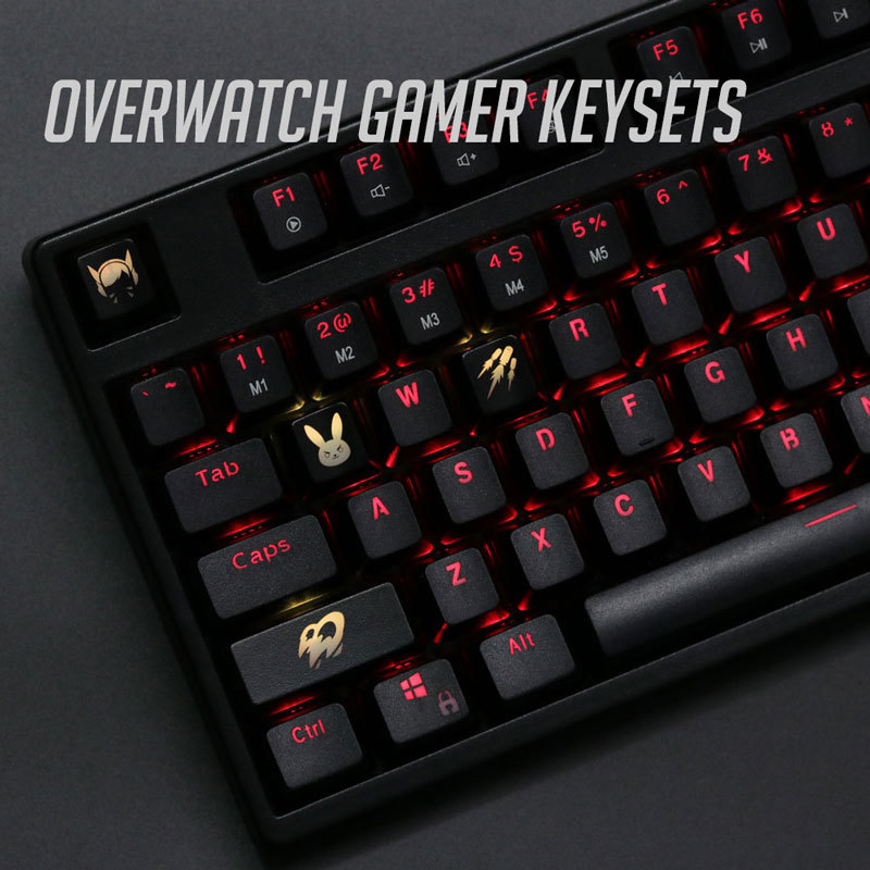 4 Buah/Set Set Kunci Lampu Lat - Keyboard Gaming Black ulasan dan harga