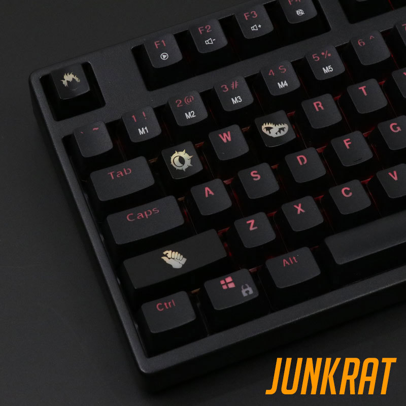 4 Buah/Set Set Kunci Lampu Lat - Keyboard Gaming Black ulasan dan harga