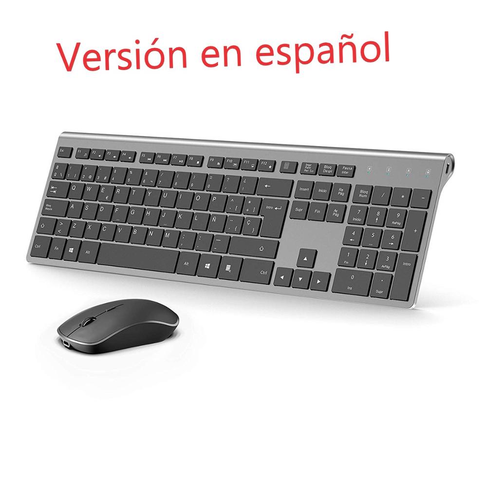 Set Keyboard dan Mouse nirkabe - Gaming Keyboard Ergonomic ulasan dan harga