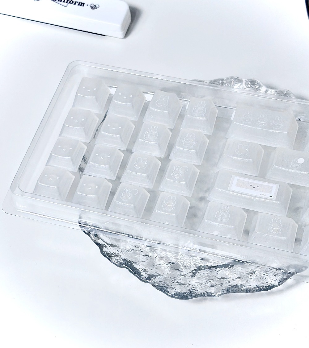 Tombol Keyboard Kawai Miffy, B - Keyboard Gaming Transparent ulasan dan harga