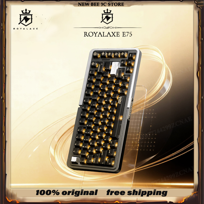 Keyboard Gaming Royalaxe E75 H - Gaming Keyboard Hall Effect Switches ulasan dan harga